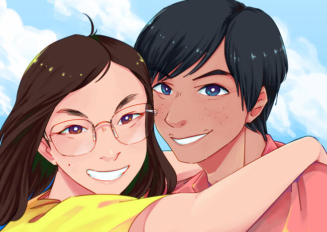 headshot commission artwork